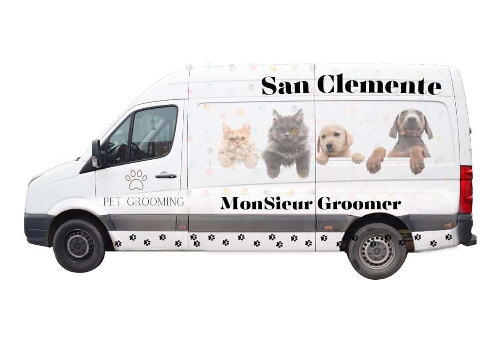 Mobile Pet grooming in San Clemente