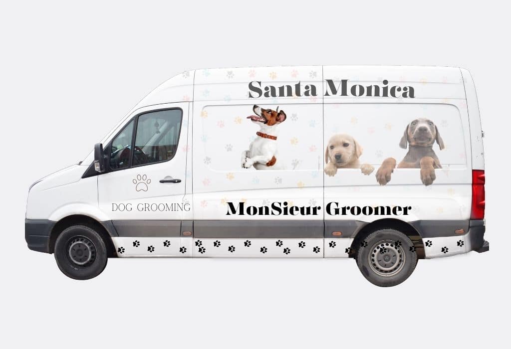 Mobile Dog Grooming Van Santa Monica