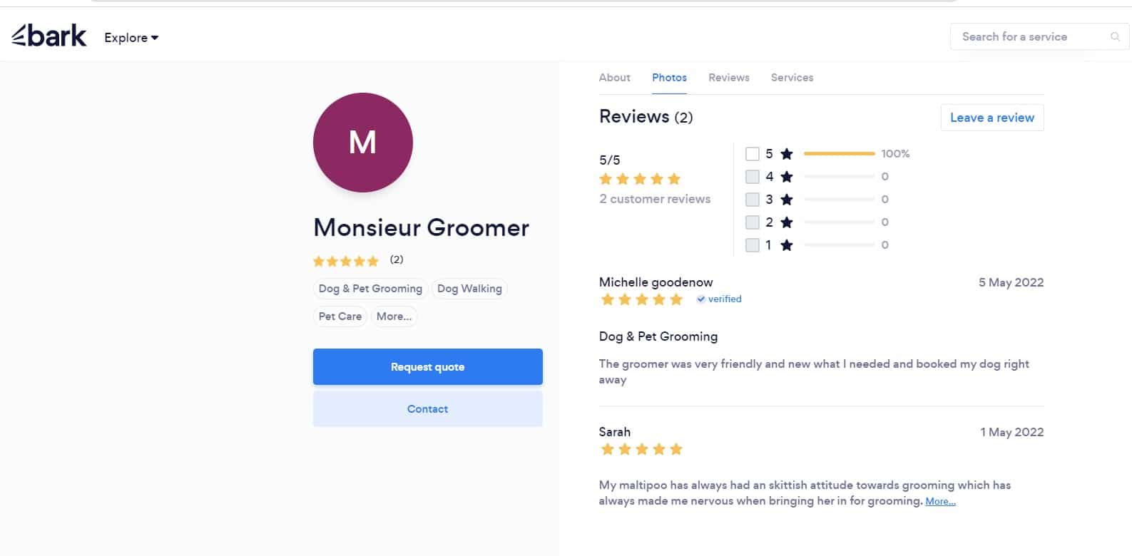 Monsieur-Groomer-bark-review