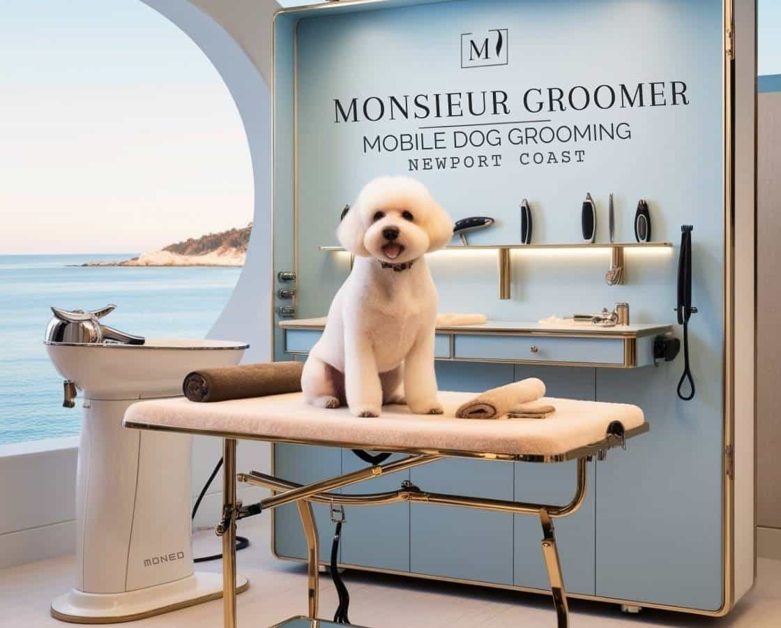 Illustration of Quiet Grooming For Dogs With Mats