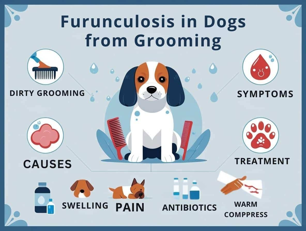 Furunculosis in Dogs from Grooming 1